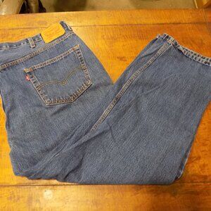 Levi’s 550 Relaxed Fit Jeans Men’s 48x32 Dark Wash Like New Denim